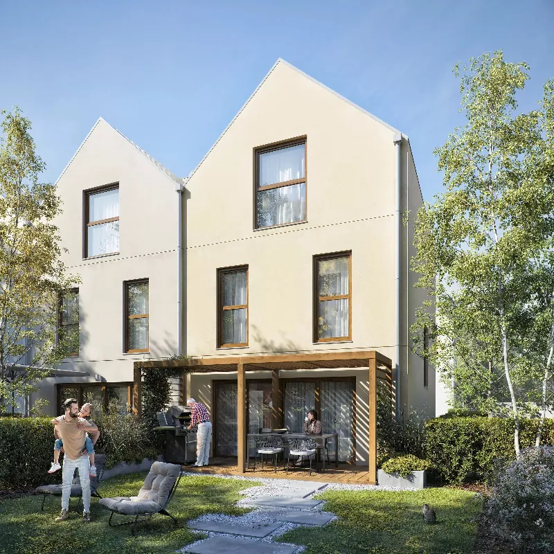 Dom 123.39 m² · Warszawa — zdjęcie 1