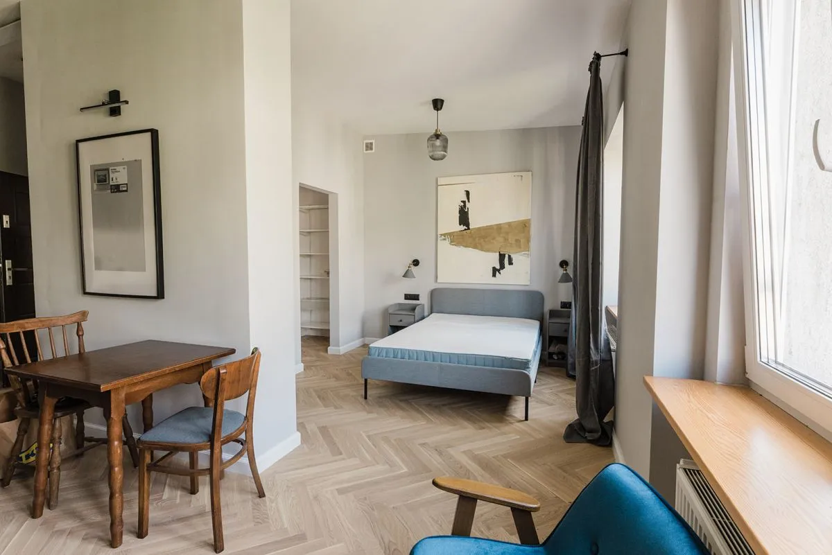 Mieszkanie 34.77 m² · Warszawa — zdjęcie 1